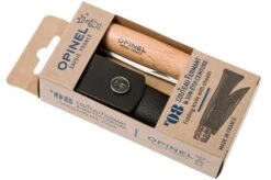 Opinel Pocket Knife No. 8 Classic, Stainless Steel, Leather Sheath, Beech 23 Opinel Pocket Knife No. 8 Classic, Stainless Steel, Leather Sheath, Beech -Knives and Tools OP001089 11 opinel v201903