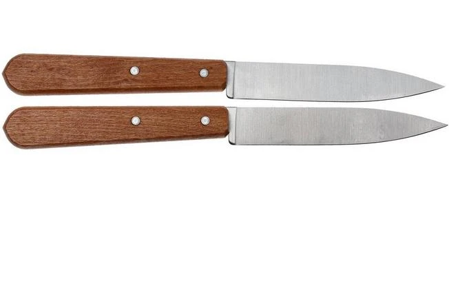 Opinel Paring Knives, Set Of 2 N°102, Carbon Steel 4 Opinel Paring Knives, Set Of 2 N°102, Carbon Steel - Image 2