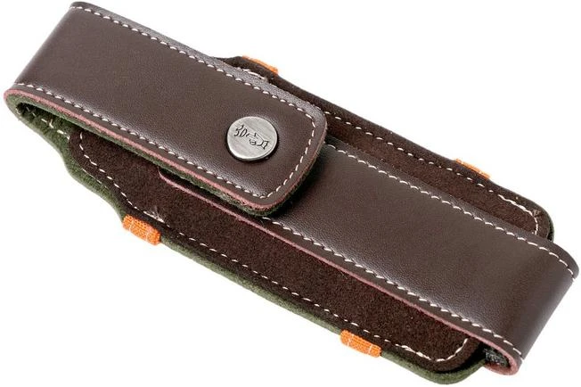 Opinel Sheath L, Leather And Canvas Fabric 3 Opinel Sheath L, Leather And Canvas Fabric