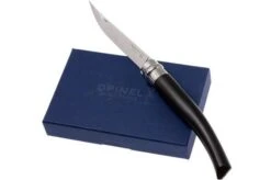 Opinel Pocket Knife No. 10 Slim Line, Stainless Steel, Ebony 17 Opinel Pocket Knife No. 10 Slim Line, Stainless Steel, Ebony -Knives and Tools OP001708 08 opinel op001708 08
