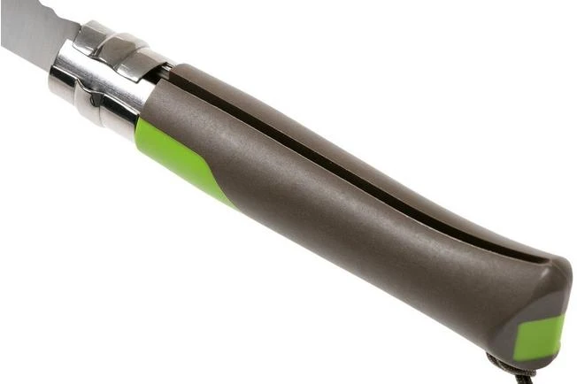 Opinel Outdoor No. 08 Pocket Knife, Earth Green 6 Opinel Outdoor No. 08 Pocket Knife, Earth Green - Image 4