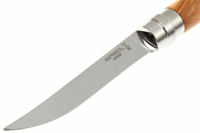 Opinel 4-piece Steak Knife Set, Olive Wood 4 Opinel 4-piece Steak Knife Set, Olive Wood - Image 2