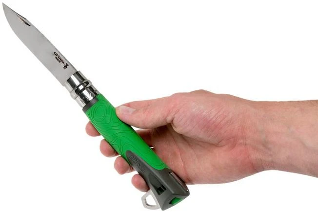 Opinel Explore No. 12 Pocket Knife, Green 10 Opinel Explore No. 12 Pocket Knife, Green - Image 8