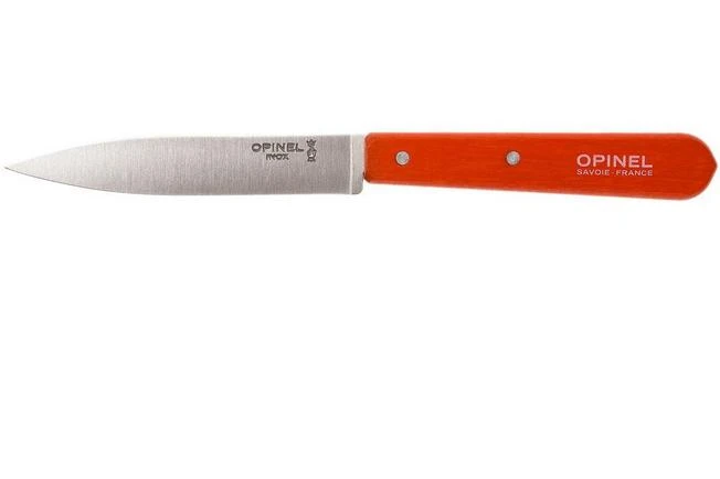 Opinel Pointy Paring Knife N°112, Orange 3 Opinel Pointy Paring Knife N°112, Orange
