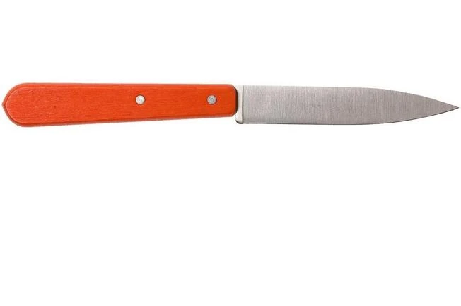 Opinel Pointy Paring Knife N°112, Orange 4 Opinel Pointy Paring Knife N°112, Orange - Image 2