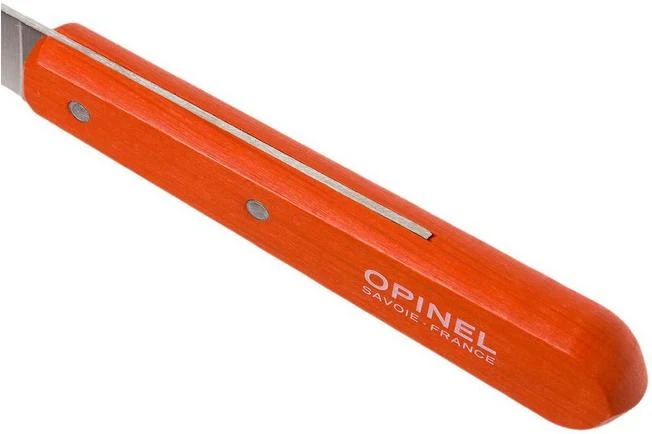 Opinel Pointy Paring Knife N°112, Orange 7 Opinel Pointy Paring Knife N°112, Orange - Image 5