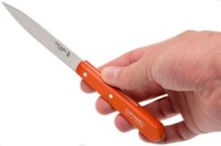 Opinel Pointy Paring Knife N°112, Orange 13 Opinel Pointy Paring Knife N°112, Orange -Knives and Tools OP001916 06 opinel schilmes op001916 06