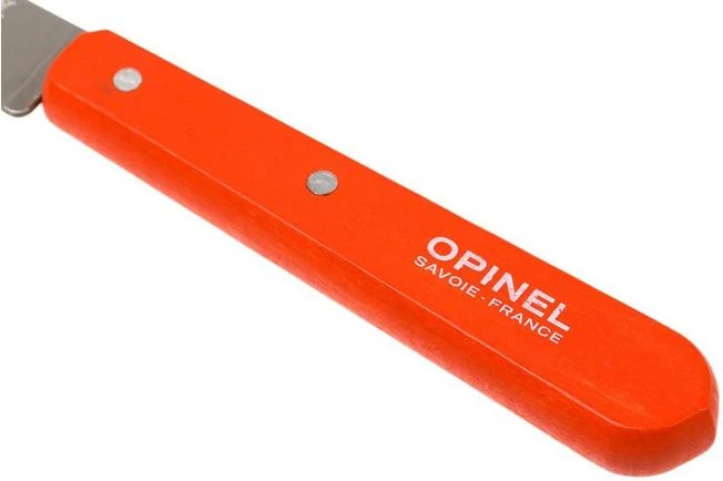 Opinel Serrated Peeling Knife N°113, Orange 6 Opinel Serrated Peeling Knife N°113, Orange - Image 4