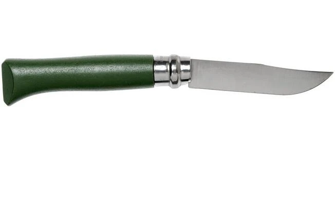Opinel Pocket Knife No. 08RV Khaki, Stainless Steel, Blade Length 8.5 Cm 4 Opinel Pocket Knife No. 08RV Khaki, Stainless Steel, Blade Length 8.5 Cm - Image 2