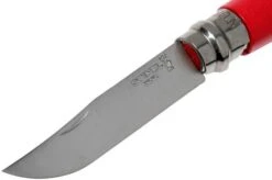 Opinel Pocket Knife No. 08RV Red, Stainless Steel, Blade Length 8.5 Cm -Knives and Tools OP001981 03 opinel