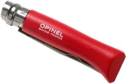 Opinel Pocket Knife No. 08RV Red, Stainless Steel, Blade Length 8.5 Cm -Knives and Tools OP001981 04 opinel