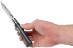 Opinel Pocket Knife No. 08RV Black, Stainless Steel, Blade Length 8.5 Cm 15 Opinel Pocket Knife No. 08RV Black, Stainless Steel, Blade Length 8.5 Cm -Knives and Tools OP001982 07 opinel