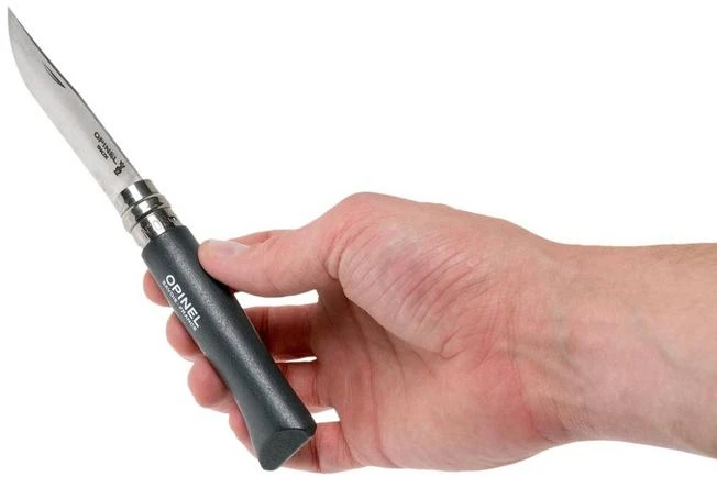 Opinel Pocket Knife No. 08RV Black, Stainless Steel, Blade Length 8.5 Cm 9 Opinel Pocket Knife No. 08RV Black, Stainless Steel, Blade Length 8.5 Cm - Image 7