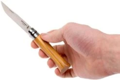 Opinel Pocket Knife No. 6 Luxury Range, Stainless Steel, Olive Wood 15 Opinel Pocket Knife No. 6 Luxury Range, Stainless Steel, Olive Wood -Knives and Tools OP002020 07 opinel op002020 07