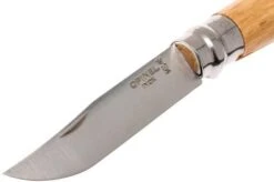 Opinel Pocket Knife No. 8 Luxury Range, Stainless Steel, Oak -Knives and Tools OP002021 03 opinel op002021 03 1