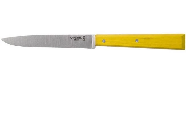 Opinel Table Knife Bon Appétit, N°125, Yellow 3 Opinel Table Knife Bon Appétit, N°125, Yellow