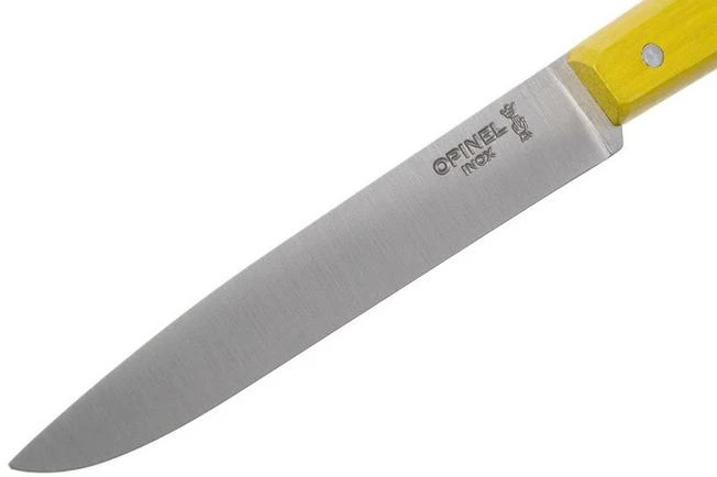 Opinel Table Knife Bon Appétit, N°125, Yellow 5 Opinel Table Knife Bon Appétit, N°125, Yellow - Image 3
