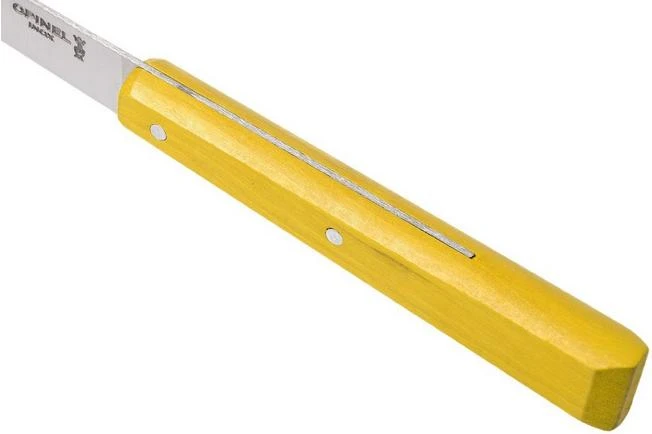 Opinel Table Knife Bon Appétit, N°125, Yellow 7 Opinel Table Knife Bon Appétit, N°125, Yellow - Image 5
