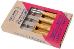 Opinel 002163 Les Essentiels Olive Wood Peeling Knife Set -Knives and Tools OP002163 04 opinel op002163 04