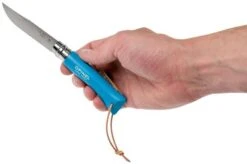 Opinel Trekking No. 07RV Pocket Knife, Cyan Blue 15 Opinel Trekking No. 07RV Pocket Knife, Cyan Blue -Knives and Tools OP002206 07 opinel 1