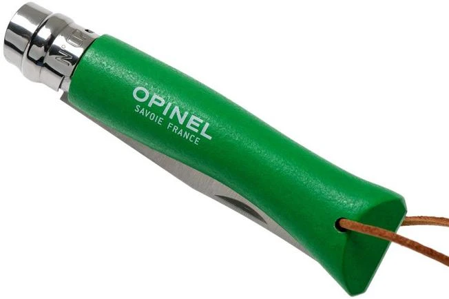 Opinel Trekking No. 07RV Pocket Knife, Green 6 Opinel Trekking No. 07RV Pocket Knife, Green - Image 4