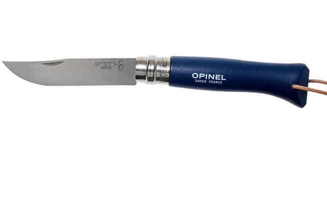Opinel Trekking No. 08RV Pocket Knife, Dark Blue 3 Opinel Trekking No. 08RV Pocket Knife, Dark Blue