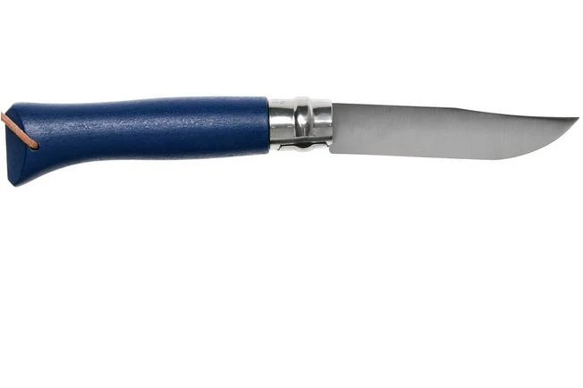 Opinel Trekking No. 08RV Pocket Knife, Dark Blue 4 Opinel Trekking No. 08RV Pocket Knife, Dark Blue - Image 2
