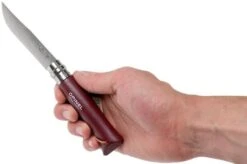 Opinel Trekking No. 08RV Pocket Knife, Burgundy -Knives and Tools OP002213 07 opinel