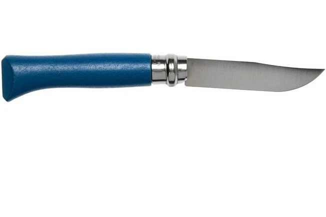 Opinel Pocket Knife No. 08RV Dark Blue, Stainless Steel, Blade Length 8.5 Cm 4 Opinel Pocket Knife No. 08RV Dark Blue, Stainless Steel, Blade Length 8.5 Cm - Image 2