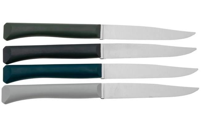 Opinel Bon Appetit+ 2349, Set Of 4 Table Knives, Storm, Micro-serrated Blades 4 Opinel Bon Appetit+ 2349, Set Of 4 Table Knives, Storm, Micro-serrated Blades - Image 2