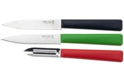 Opinel Essentiels+ Set Trio 2359, 3-piece Peeling Set