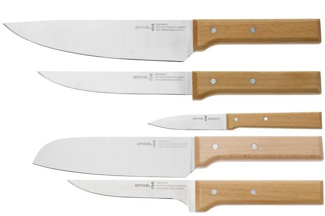Opinel Parallèle 2403, 5-piece Set Of Carving Knives Incl. Block 7 Opinel Parallèle 2403, 5-piece Set Of Carving Knives Incl. Block - Image 5