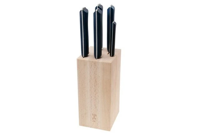 Opinel Intempora 2404, 5-piece Knife Set Incl. Block 3 Opinel Intempora 2404, 5-piece Knife Set Incl. Block