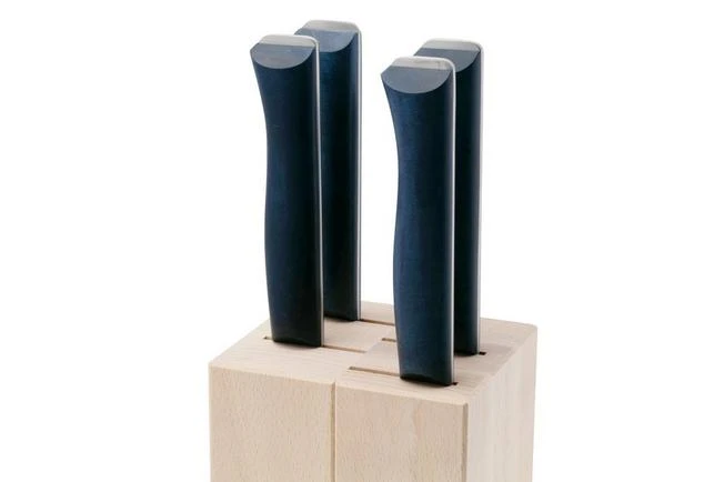 Opinel Intempora 2404, 5-piece Knife Set Incl. Block 5 Opinel Intempora 2404, 5-piece Knife Set Incl. Block - Image 3
