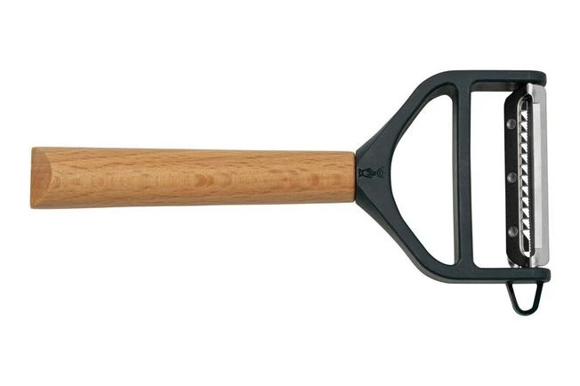 Opinel T-Duo Peeler 002431 Blue Wood 4 Opinel T-Duo Peeler 002431 Blue Wood - Image 2