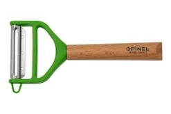 Opinel T-Duo Peeler 002432 Green Wood