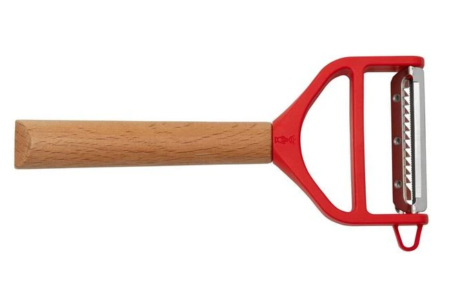 Opinel T-Duo Peeler 002433 Red Wood 4 Opinel T-Duo Peeler 002433 Red Wood - Image 2