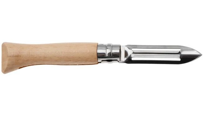 Opinel No. 06 002440 Beech Wood, Foldable Peeler 4 Opinel No. 06 002440 Beech Wood, Foldable Peeler - Image 2