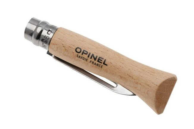Opinel No. 06 002440 Beech Wood, Foldable Peeler 6 Opinel No. 06 002440 Beech Wood, Foldable Peeler - Image 4