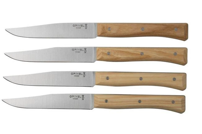 Opinel Facette Ash, Kitchen Knife Set 4 Pieces 3 Opinel Facette Ash, Kitchen Knife Set 4 Pieces