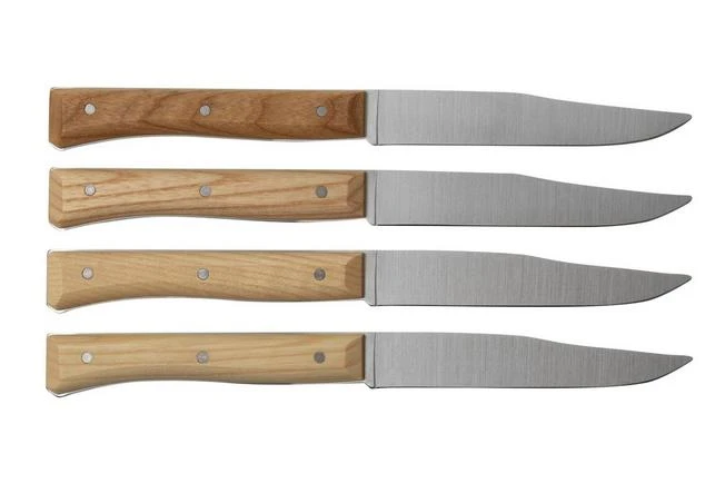 Opinel Facette Ash, Kitchen Knife Set 4 Pieces 4 Opinel Facette Ash, Kitchen Knife Set 4 Pieces - Image 2