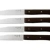 Opinel Facette Dark Ash, Table Knife Set 4 Pieces -Knives and Tools OP002497 01 opinel