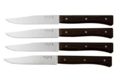 Opinel Facette Dark Ash, Table Knife Set 4 Pieces