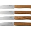 Opinel Facette Olive, 4-piece Table Knife Set -Knives and Tools OP002498 01 opinel