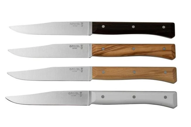 Opinel Facette Mix, Table Knife Set 4 Pieces 3 Opinel Facette Mix, Table Knife Set 4 Pieces