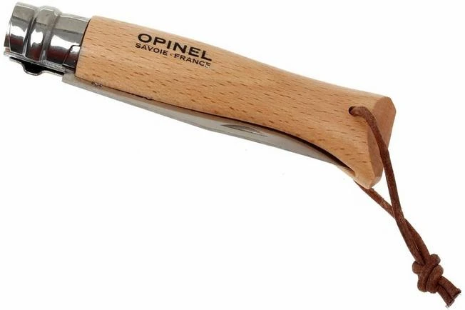 Opinel Trekking Pocket Knife No. 08, Natural 6 Opinel Trekking Pocket Knife No. 08, Natural - Image 4