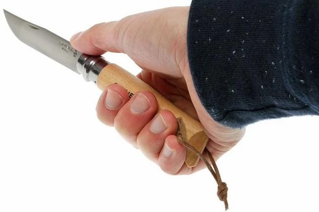 Opinel Trekking Pocket Knife No. 08, Natural 7 Opinel Trekking Pocket Knife No. 08, Natural - Image 5