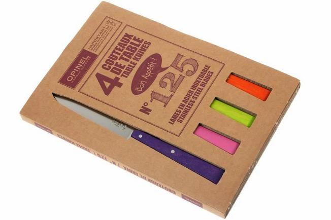 Opinel T001532, Steak Knife Set, Esprit Pop 4 Opinel T001532, Steak Knife Set, Esprit Pop - Image 2