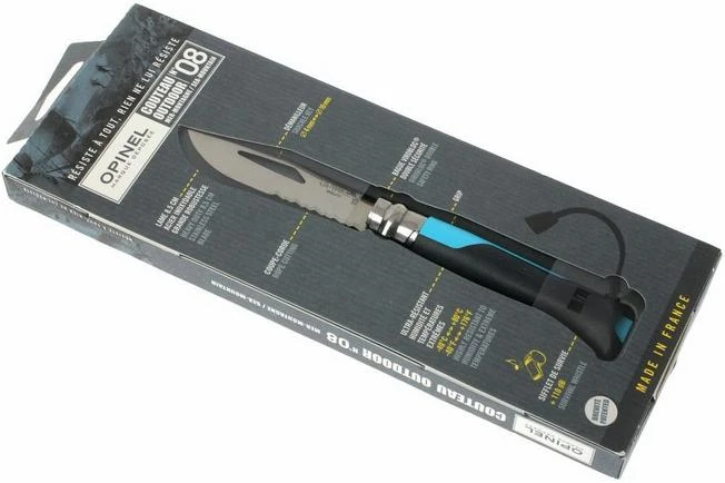 Opinel 001576 Outdoor Pocket Knife, No. 08 8 Opinel 001576 Outdoor Pocket Knife, No. 08 - Image 6