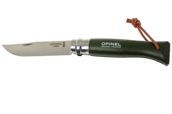 Opinel Trekking Pocket Knife No. 08, Khaki 3 Opinel Trekking Pocket Knife No. 08, Khaki